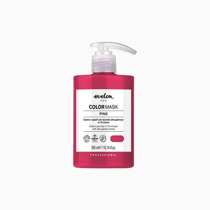 Masca Roz Masca Coloranta 300 ml, Evelon, Unisex, Drept, Roz - eMAG.ro