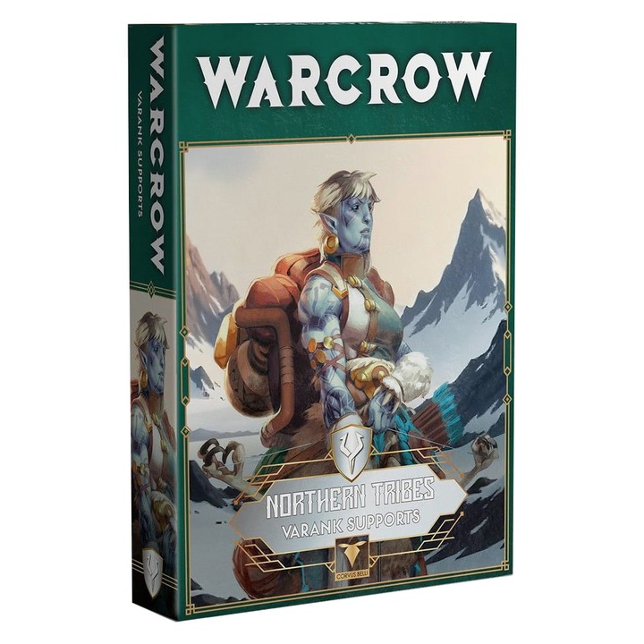 Разширение за играта Warcrow, Поддръжка на Varank от Northern Tribes, Corvus Belli, 2 модела за сглобяване, Сив