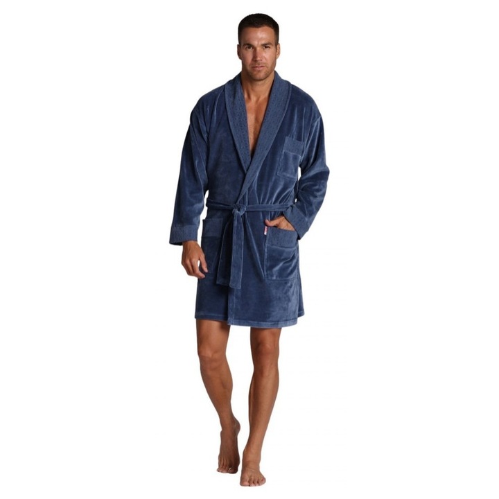 Halat baie De Lafense 711 velur albastru inchis XL