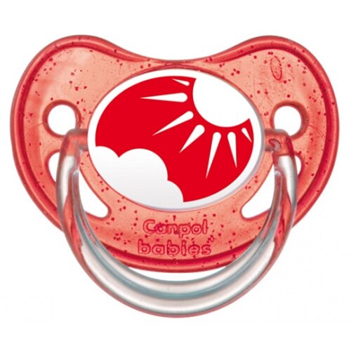 Suzeta silicon Canpol ortodontica 22/506, Rosu