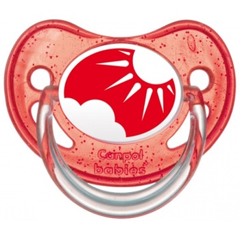 Suzeta silicon Canpol ortodontica 22/508, Rosu Suzeta silicon Canpol ortodontica 22/508, Rosu