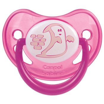 Suzeta silicon Canpol ortodontica 22/502, 18 luni +, Roz Suzeta silicon Canpol ortodontica 22/502, 18 luni +, Roz