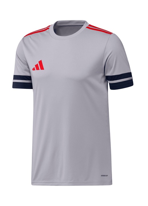 Férfi póló, adidas, Squadra 25, szürke, újrahasznosított poliészter