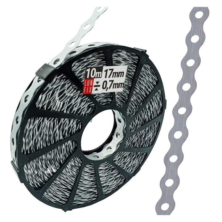 Szerelőszalag 17x0.7 TM17, 10 m-es csomag, Lun Fix