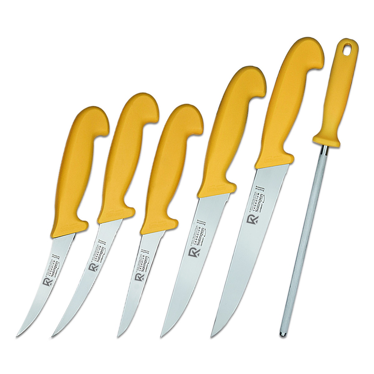 RKA Set 6 cutite profesionale Solingen cutit de bucatarie, cutit de ...
