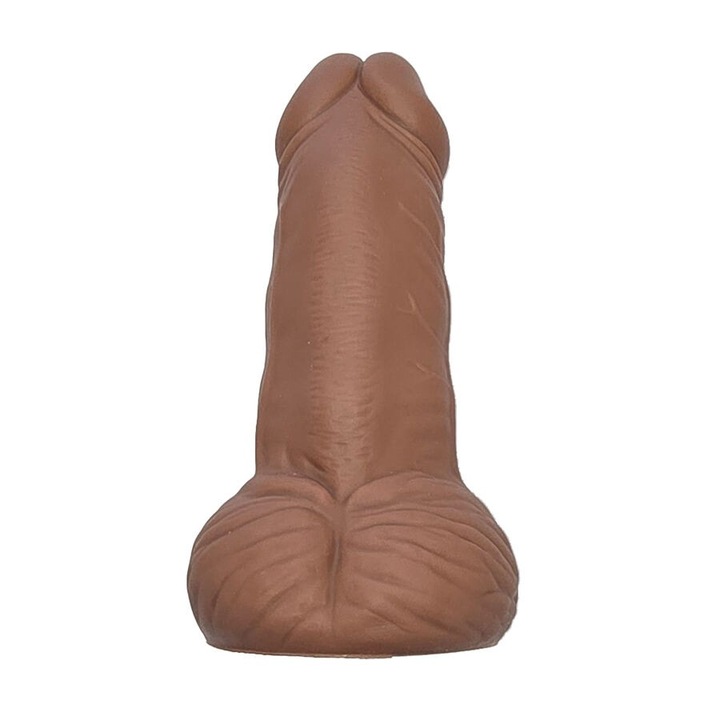 Pénisz alakú stresszoldó játék, DIVERTY SEX, 15 cm, puha és rugalmas anyagból