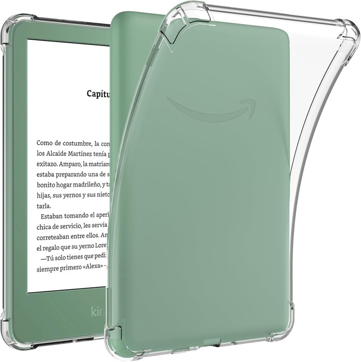 Калъф за Kindle 6-инчов, 11-то поколение 2022, 2024 TPU, прозрачен, ултратънък, лек SA&SO General Store®