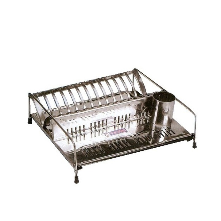 Scurgator vase VIOVAS, inox, argintiu, 40cm