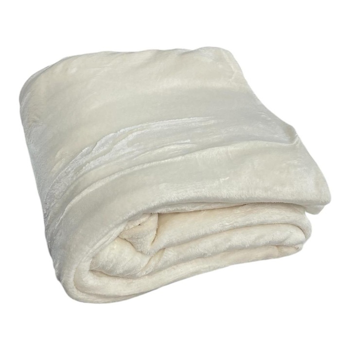 Patura cocolino Uni, 200 x 230 cm, Ivoire