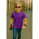 Set 3 tricouri de Baiat Copii Bumbac Simplu Casual Elegant Vara V2, Violet