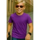 Set 3 tricouri de Baiat Copii Bumbac Simplu Casual Elegant Vara V2, Violet