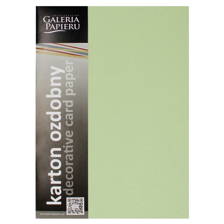 Carton A4, 210g, galben, Galeria Papieru, 20 bucati