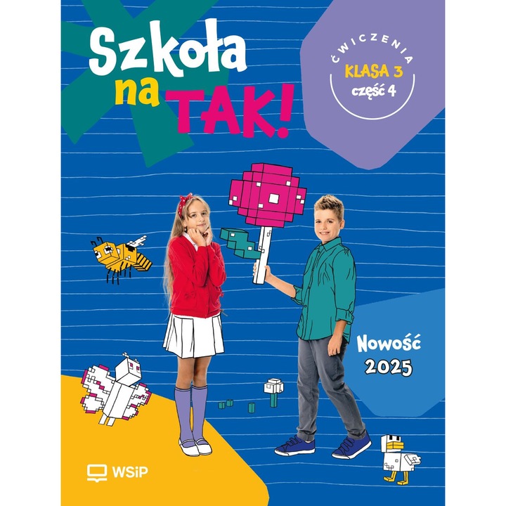 Szkola na TAK! Karty exercitii, WSiP, educatie timpurie, clasa 3, set 4
