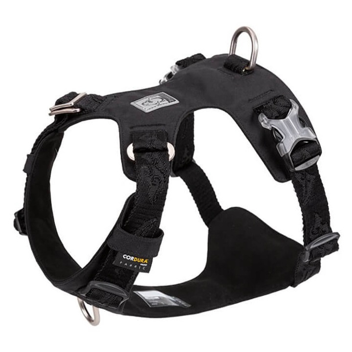 Ham pentru caini Truelove Adventure Soft, negru, XL, usor, rezistent