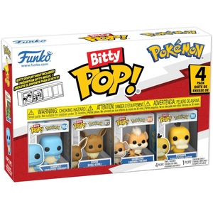Hallmark Itty Bittys Pokémon Set 4 Pezzi: Squirtle, Bulbasaur, Charmander E Meowth - Foto 2