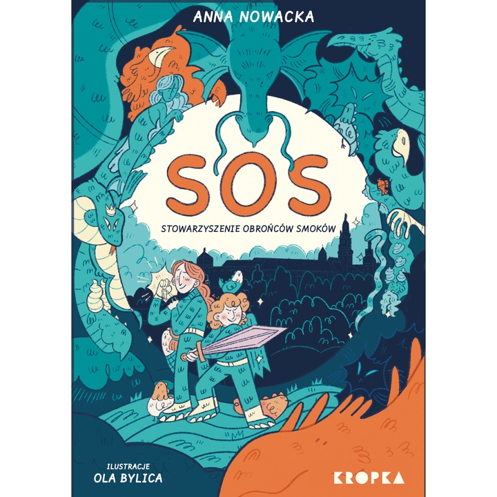SOS. Stowarzyszenie Obroncow Smokow, Kropka, настолни игри, богати илюстрации, 2023 г.