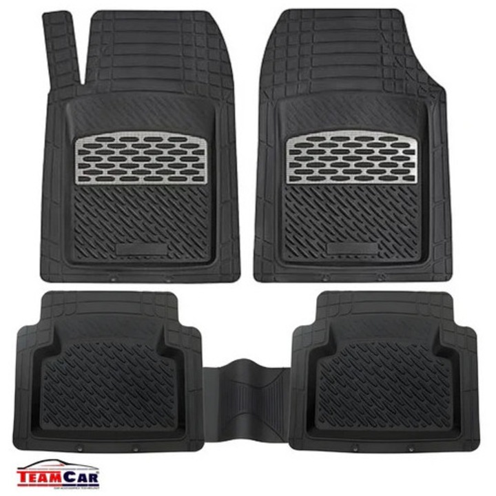 Стелки за кола TEAMCAR® за BMW Серия 5 E60, тип тава, за 2003-2010, универсални, съвместими, сребристи