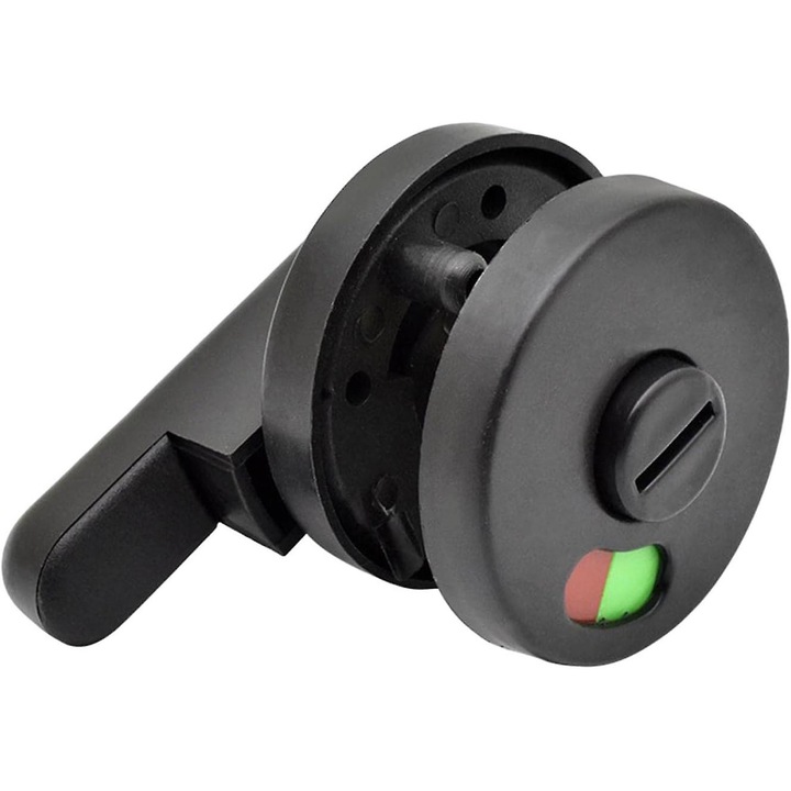 Indicator de usa universal, 1 bucata, negru, pentru toaleta, accesorii usi
