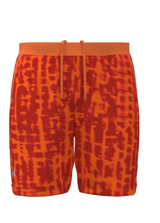 Къси панталони UA LAUNCH 7 PRINT SHORTS 1382621-835, Оранжев