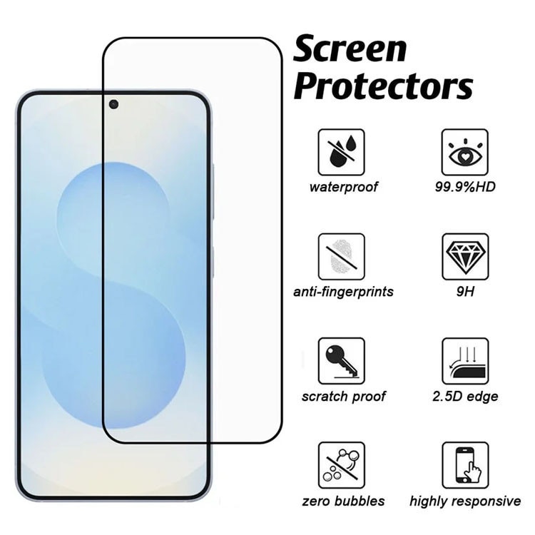 Folie de protectie pentru telefon, sticla securizata, 9H, transparenta, pentru Samsung Galaxy S23FE