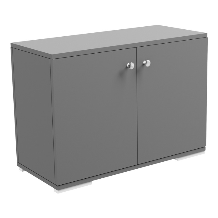 Шкаф с 2 рафта, 70x50x35 см, антрацит