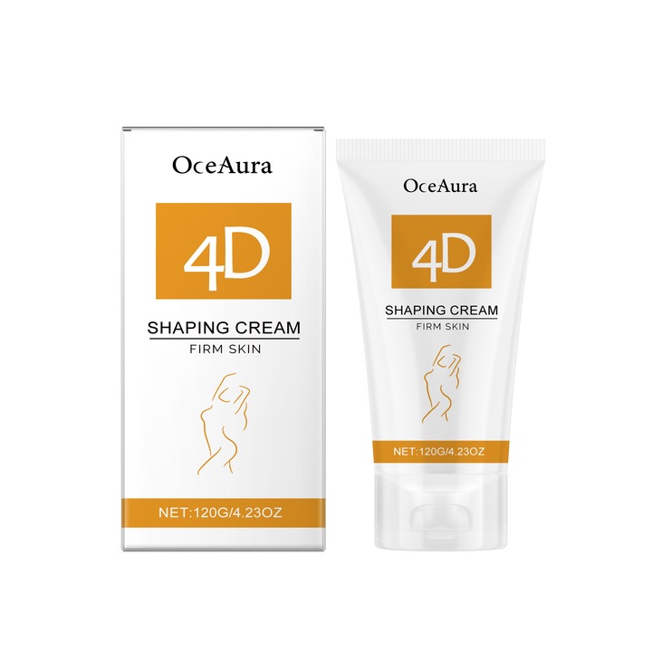 OceAura karcsúsító és feszesítő krém, könnyed textúra, 200ml