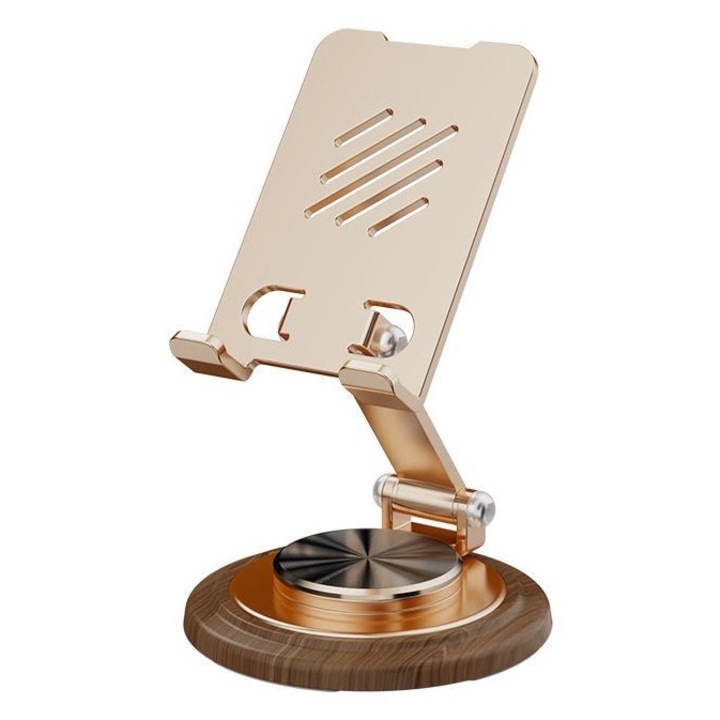 Suport telefon metalic Weltallina rotativ clema universal