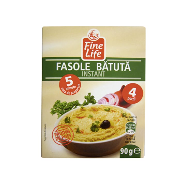 Fine fine fasole batuta instant, 5x 90 g