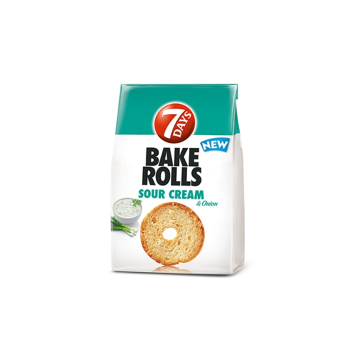 Bake rolls sos cream si onion, 6x 80 g