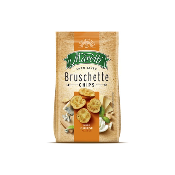 Maretti bruschette mix cu branza, 3x 70 g