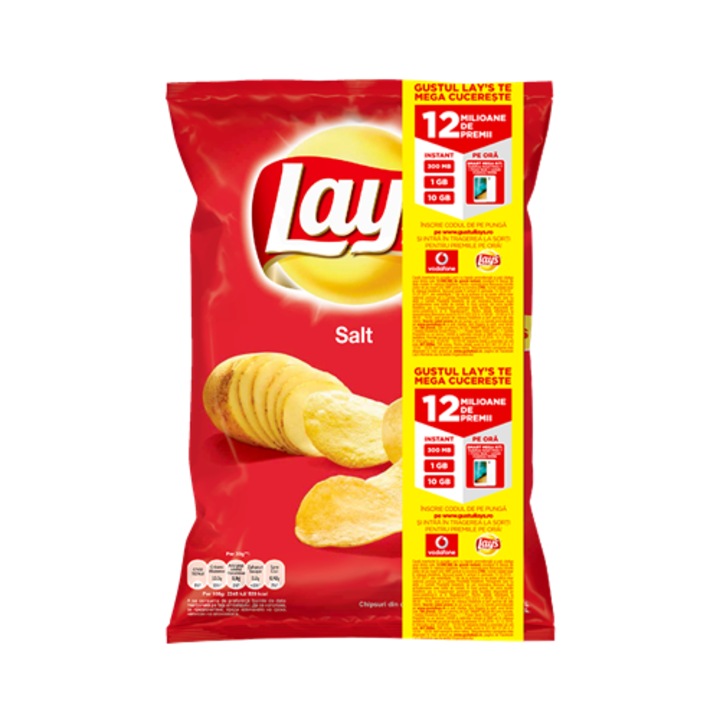 Lay's chips sare 125 g