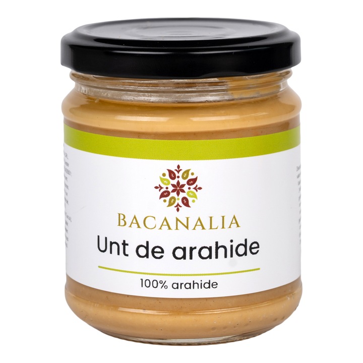 Unt de arahide Bacanalia, 170 gr