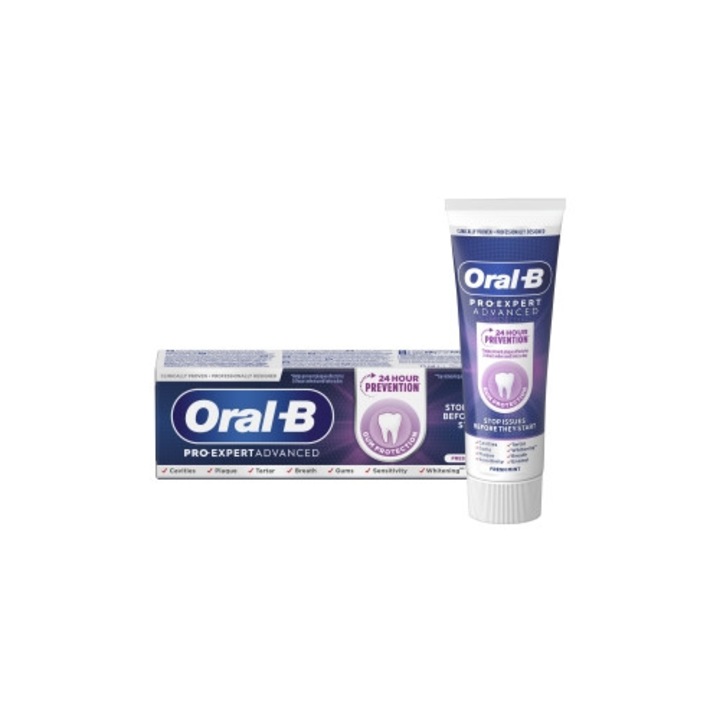 Паста за зъби, 75 мл, Pro-expert Advanced Fresh Mint Oral B