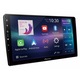 Multimedia player auto, Pioneer DMH-AF555BT, 2 DIN, 4x50W, afisaj de 6.8'', Mirroring, USB, Bluetooth, Negru