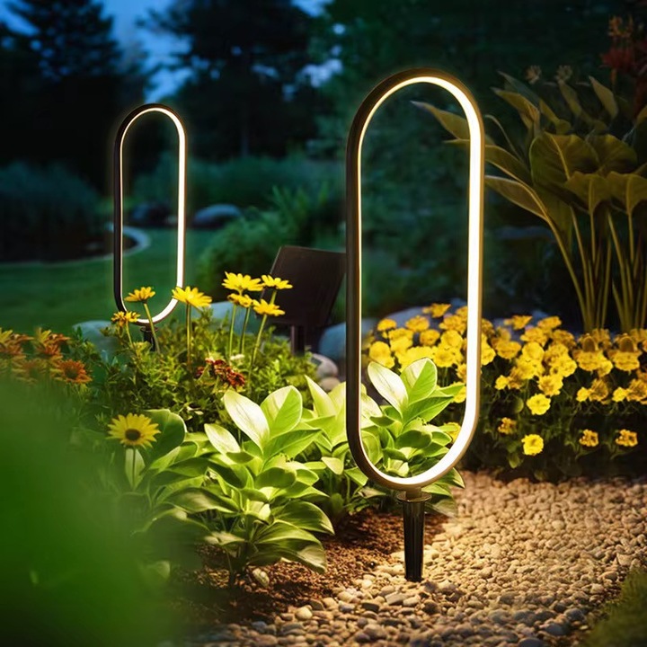 Lampa solara Almeida pentru iluminat exterior, lumina calda 3000K, IP54, panou solar 5V/2W, led SMD2835, 40 lumeni, baterie lithium 18650/3,7 V