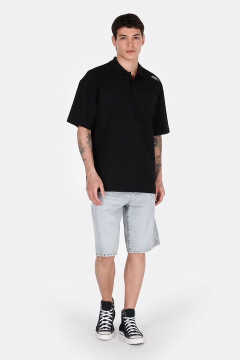 COLIN'S, Bermude uni, Albastru pal