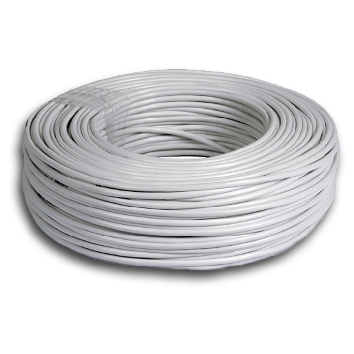 Cablu alarma 6x0, 22mm CCS flexibil 100m, Zutech