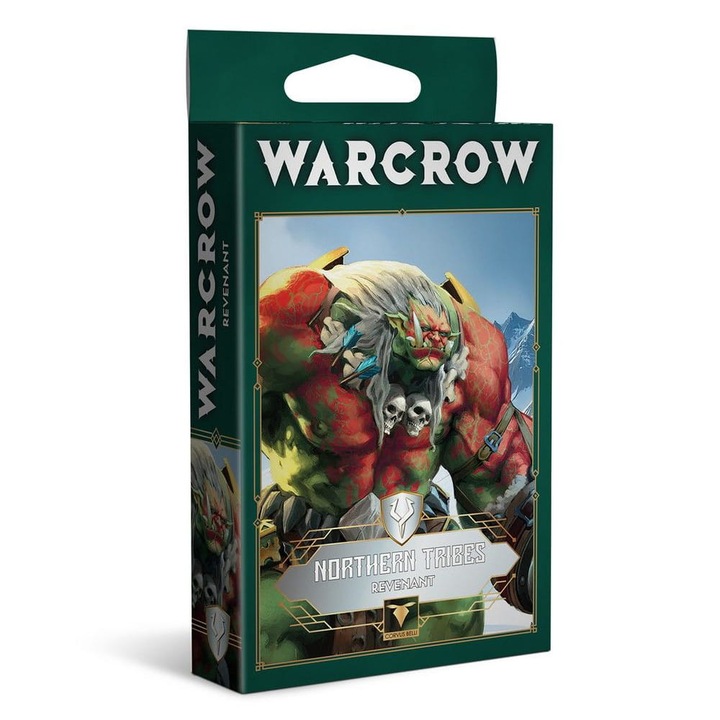 Разширение за играта Warcrow, Northern Tribes Revenant, Corvus Belli, модел за сглобяване, сив