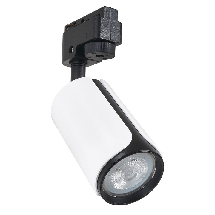 Corp de iluminat pentru sine cu halogen GU10 LED Steka Sento, alb + negru