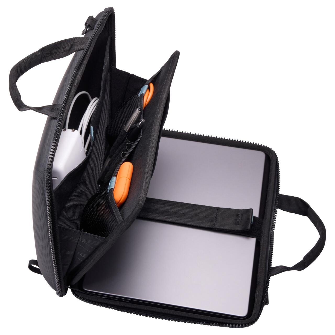 Geantă laptop Thule, Neagră, 34x7x26cm