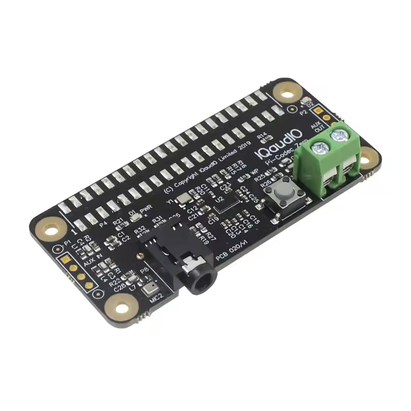 Placa Audio Raspberry Pi Codec Zero, I2S, compatibila Pi Zero si