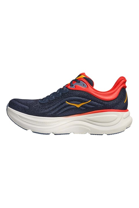 Hoka, Bondi 9 futócipő, Piros/Fekete/Sárga