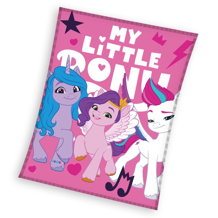 Одеяло My Little Pony Harmony от коралов полар 130x170 см