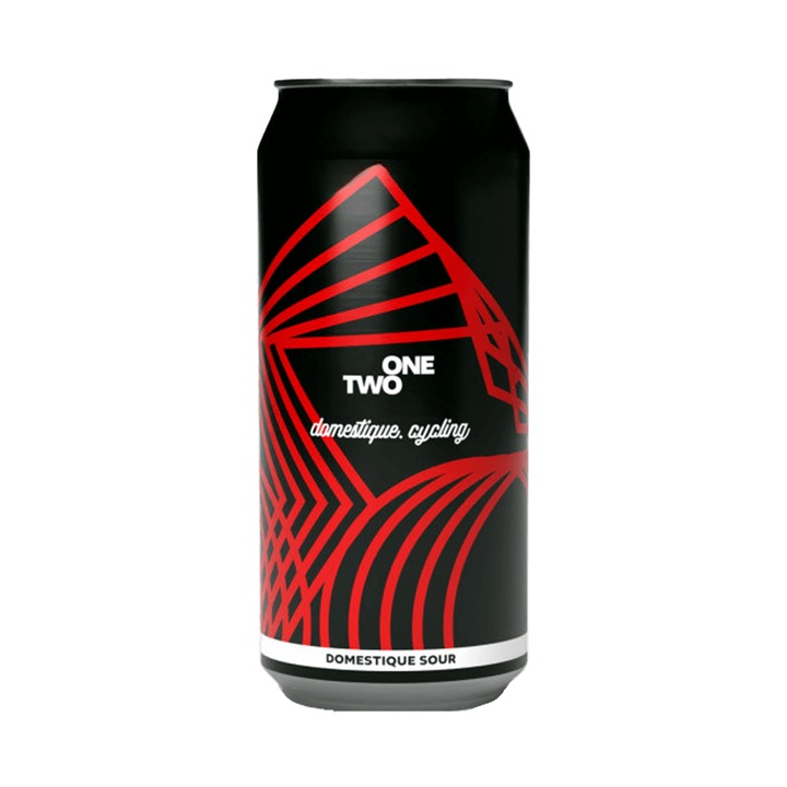 Bere artizanala One Two - Domestique Sour 2025, Sour, 2.5%, 440 ml