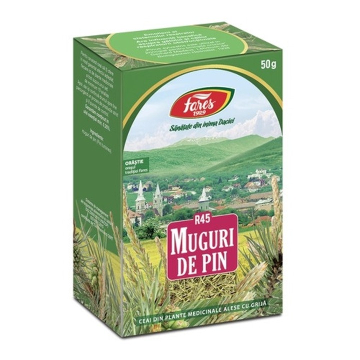Ceai Muguri de Pin, R45, 50 g, Fares