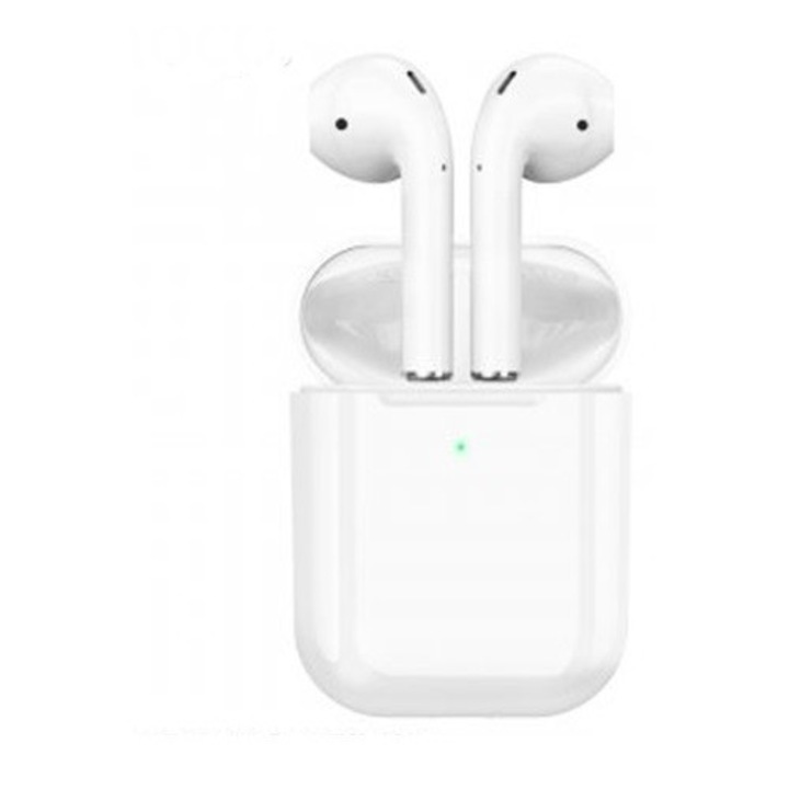 Casca bluetooth V 5.1 EW25 True wireless TWS alb