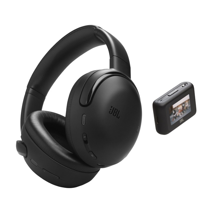 Слушалки за уши JBL Tour One M3 Smart TX, безжични, Bluetooth, ANC, Hi-Res, Multipoint, 360° пространствен звук, 70 часа автономност, черни