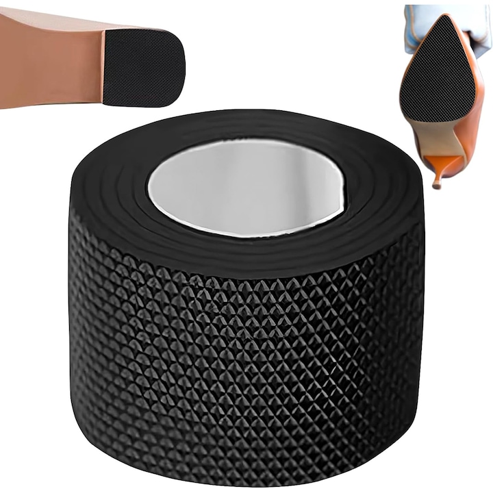 Manere pentru pantofi Omelivon, banda adeziva antiderapanta, talpa anti-zgomot, 5x10cm