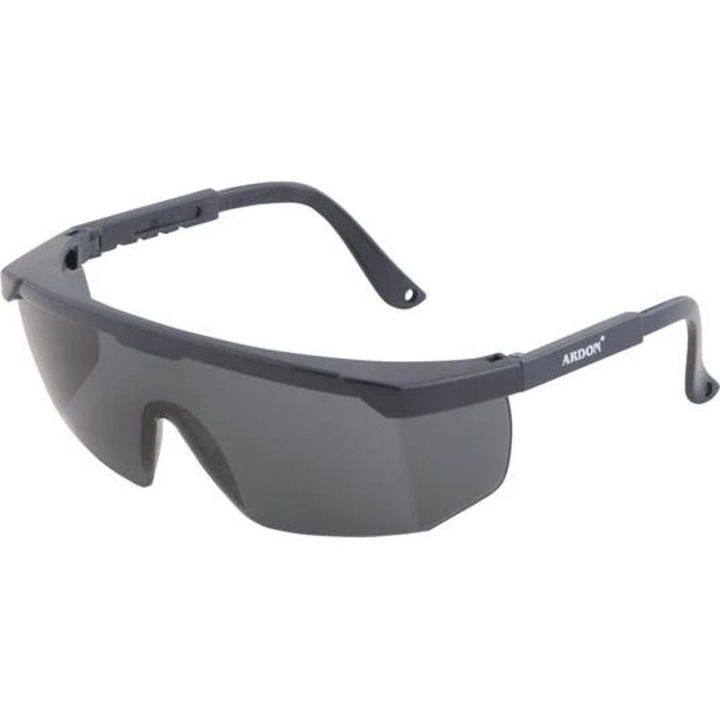 Ochelari cu lentila fumuriie de protectei, ajustabili, Ardon V2111 LENTILA FUMURIE