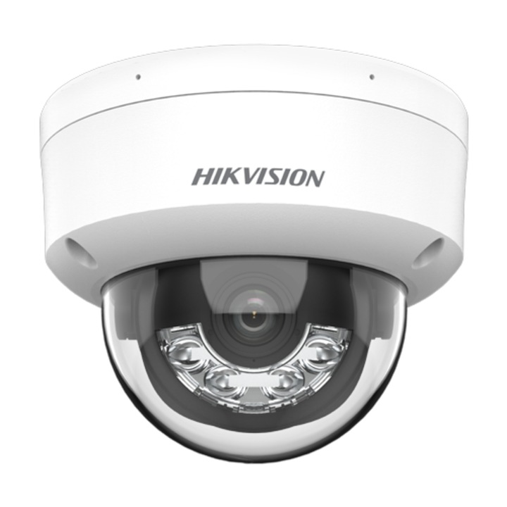 Camera IP 2MP, lentila 2.8mm, IR 30m, WL 30m, Mic., IK08 - HIKVISION DS-2CD1123G2-LIU-2.8mm